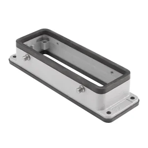 Anbaugehäuse 24/64/108polig mit 4 Bolzen