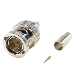 BNC-Crimpstecker 75 Ohm 0.41mm/1.9mm