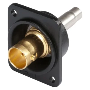 BNC-Crimpeinbaub.,0.6/2.8HD D-Flansch