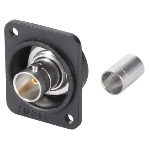 BNC-Crimpeinbaubuchse, 1.2/5.0 HD D-Fl.