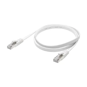 CAT.7/BASIC RJ45<>RJ45 Flachk. ws 5,00m