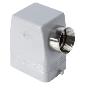 Tüllengehäuse mit 2 Bolzen hoch/abgewin.