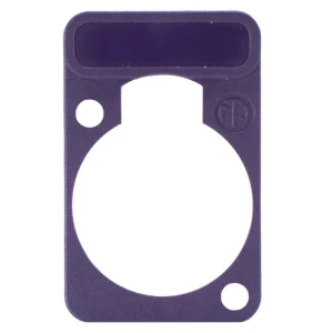 NEUTRIK Beschriftungsschild violett