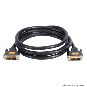 DVI 24+1 Kabel male<>male Länge 1,0m