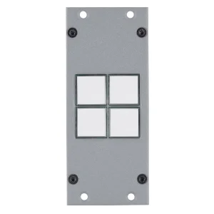 SYSBOXX-Modul 2HE, 1BE, 4fach Taster