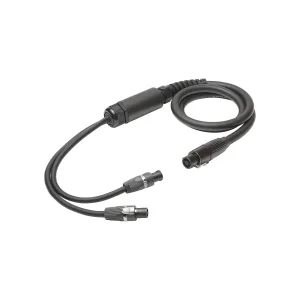 L/S Spleisskabel, schwarz, 10,00m