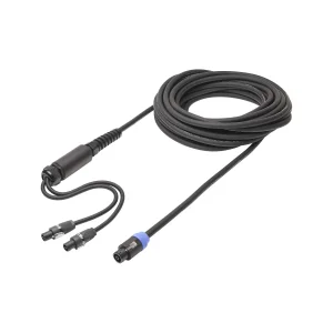 L/S Spleisskabel, schwarz, 20,00m