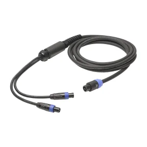 L/S Spleisskabel, schwarz, 20,00m