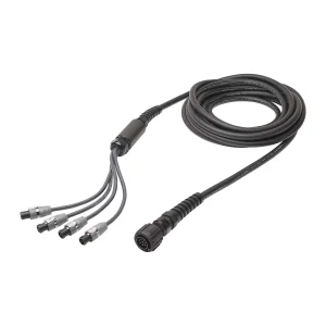 L/S Spleisskabel, schwarz, 20,00m