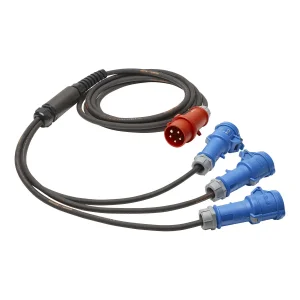 Netzkabelspleiss Titanex, schwarz, 20,00