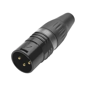 HICON-XLR Kabel-Stecker 3-pol BASIC