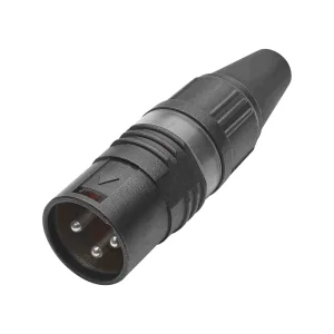 HICON-XLR Kabel-Stecker 3-pol PRO+