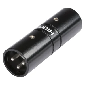 HICON-Adapter XLR m > XLR m 3-pol