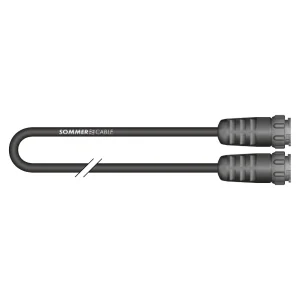 Hybrid Kabel Kolorith Mini, sw,  0,50m