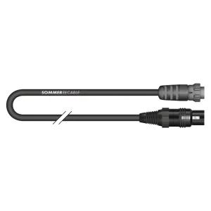 Hybrid Kabel Kolorith Mini, sw,  0,50m