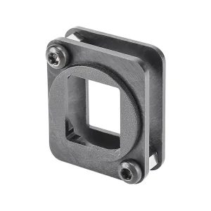 D-Flansch mit Keystone-Aufnahme