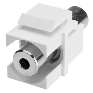 Keystone 3,5mm Stereoklinke fem<>fem