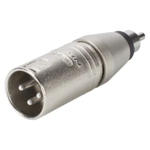 NEUTRIK Adapter XLR-Stecker auf Cinch-