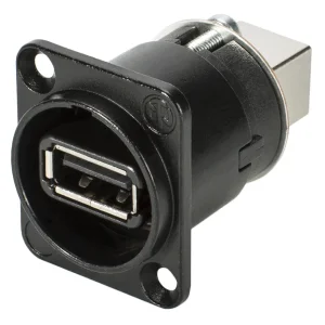 NEUTRIK USB-A <-> USB-B Einbaubuchse /
