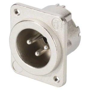 NEUTRIK XLR-Einbaustecker 3polig,