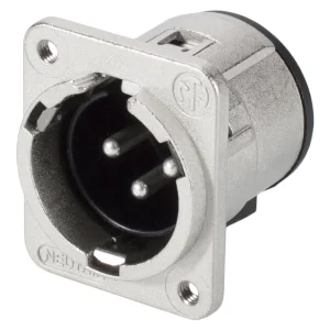 NEUTRIK XLR-Einbaustecker 3polig,