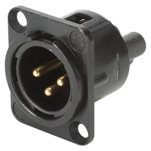 NEUTRIK XLR-Einbaustecker 3polig