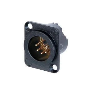 NEUTRIK XLR-Einbaustecker 5polig,