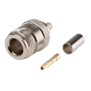 N-Kabelbuchse Crimpausführung RG58