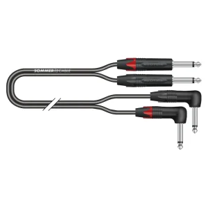 IC Onyx 2x0,25qmm, schwarz,  9,00m