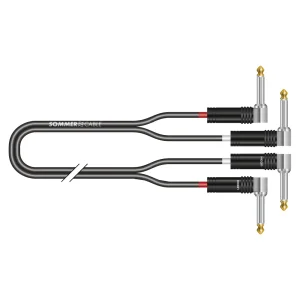 IC Onyx 2x0,25qmm, schwarz,  6,00m