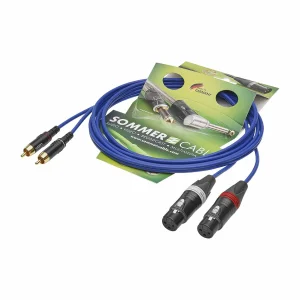 IC Onyx 2x0,25qmm, blau,  2,50m