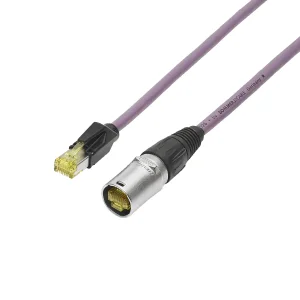Netzwerkkabel CAT7 PUR, violett,  3,00m