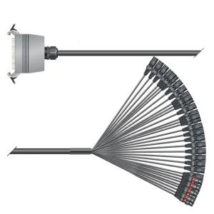 Multicorekabel Planet, schwarz,  2,00m