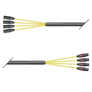 Multicorekabel Pegasus, schwarz,  2,00m