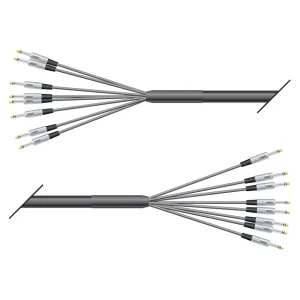 Multicorekabel Quantum, schwarz, 10,00m