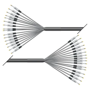 Multicorekabel Quantum, schwarz, 10,00m