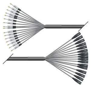 Multicorekabel Quantum, schwarz, 10,00m