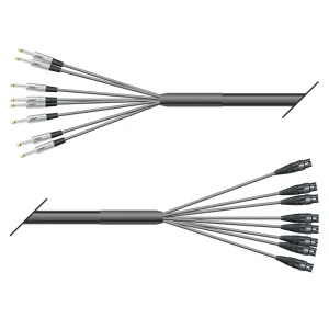 Multicorekabel Quantum, schwarz, 10,00m