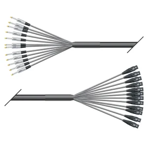 Multicorekabel Quantum, schwarz,  3,00m