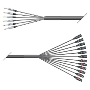 Multicorekabel Quantum, schwarz,  3,00m