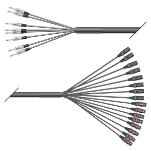 Multicorekabel Quantum, schwarz,  3,00m