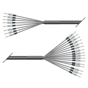 Multicorekabel Quantum, schwarz,  2,00m