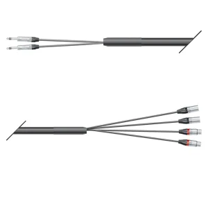 Multicorekabel Quantum, schwarz,  2,00m