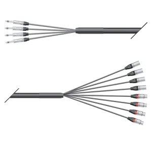 Multicorekabel Quantum, schwarz, 10,00m