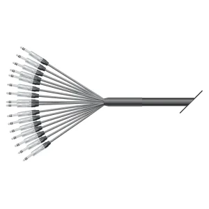 Multicorekabel Quantum, schwarz,  2,00m