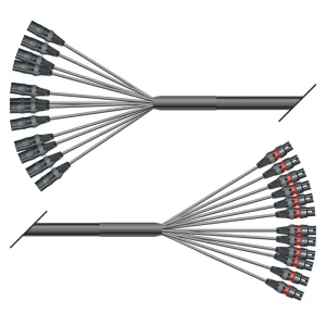 Multicorekabel Quantum, schwarz,  3,00m