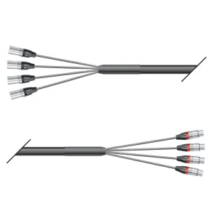 Multicorekabel Quantum, schwarz,  2,00m