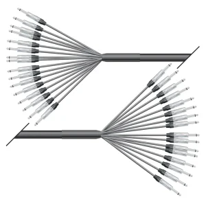 Multicorekabel Quantum, schwarz,  3,00m