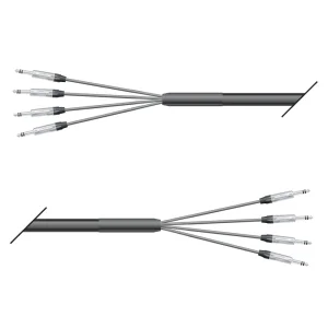 Multicorekabel Quantum, schwarz, 10,00m