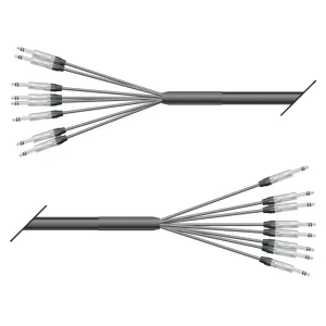 Multicorekabel Quantum, schwarz,  5,00m